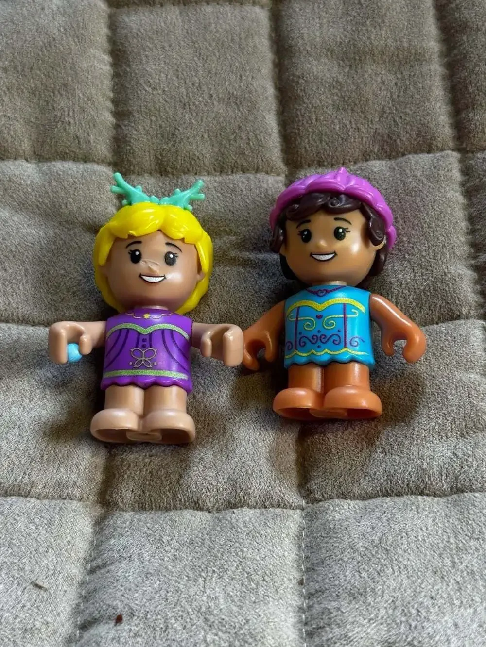 2Pc LEGO Duplo Disney Princess Sofia the First Princess Amber & Fairy Figure Lot